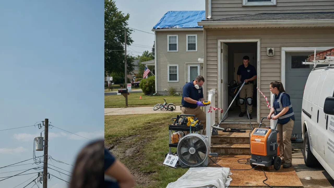 Water Damage Repair in Camp Grove, IL near me